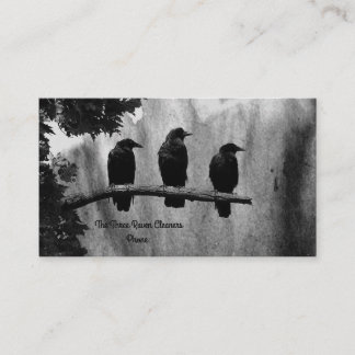 Cartão De Visita Três Ravens