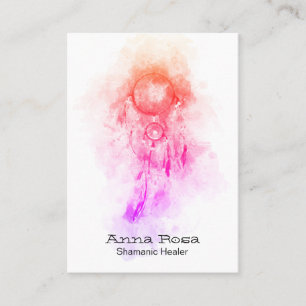 Cartão De Visita *~* Tribal Shamanic. Shaman Sagrado Caçador de Son