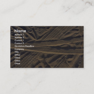 Cartão De Visita Trilhas do pneu