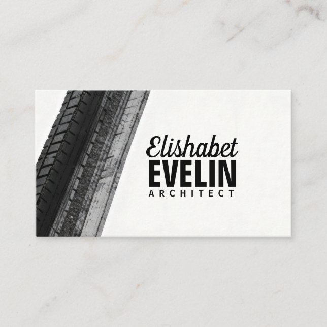 Cartão De Visita Trilhas Escuras Contra a Luz (Frente)