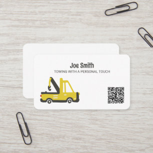 Cartão De Visita Trilhos de Linha Personalizados QR