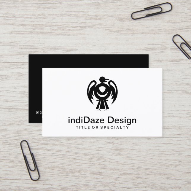 Cartão De Visita trovoador v2 (Frente/Verso In Situ)