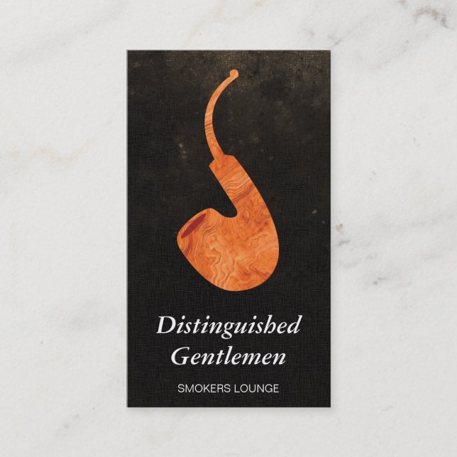 Cartão De Visita Tubo de madeira 2 | Tradicional (Frente)