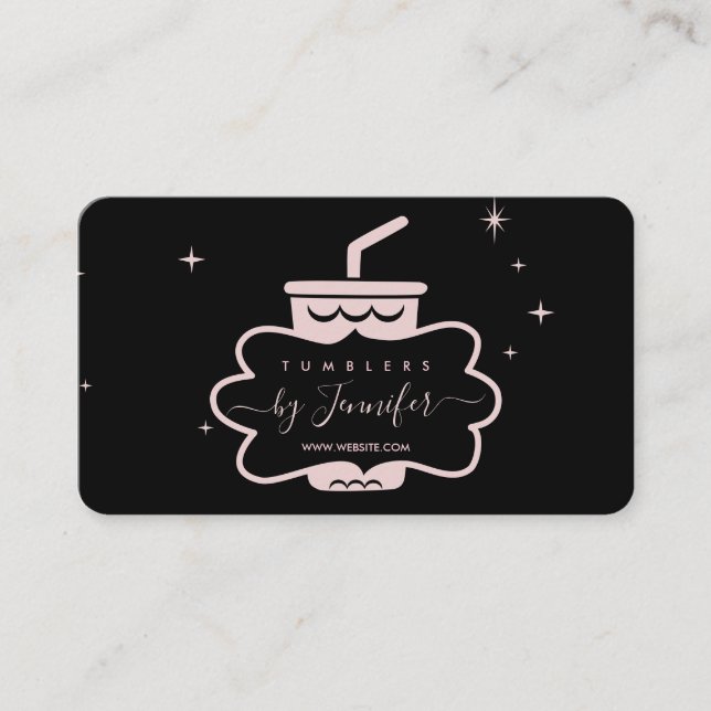 Cartão De Visita Tumbler (Frente)