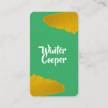 Turquesa verde de pintura na moda dourada