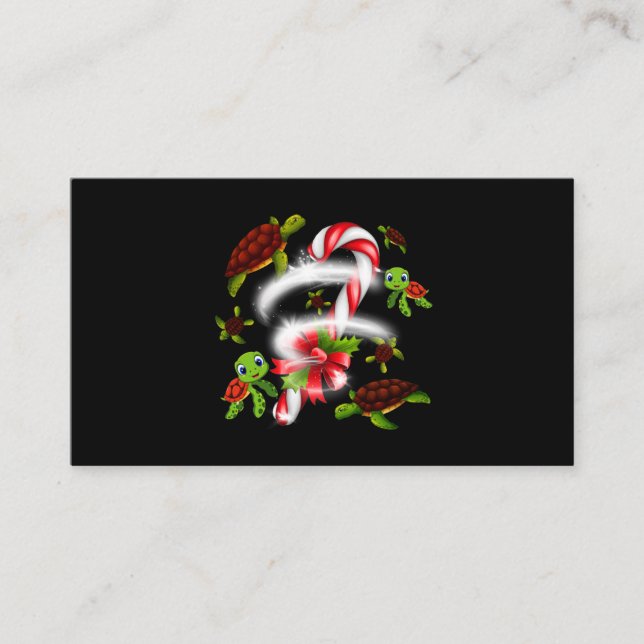 Cartão De Visita Turtle Lover | Apenas Uma Menina Que Ama Tartaruga (Frente)