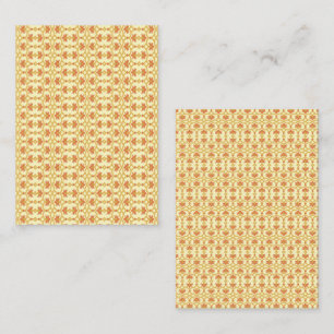 Cartão De Visita um Design de fundo amarelo e branco impressionante