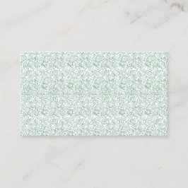 Cartão De Visita Um padrão geométrico sem costura com interlockin