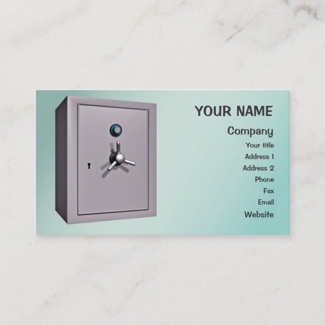 Cartão De Visita Um "seguro" (Frente)