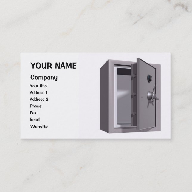 Cartão De Visita Um "seguro" (Frente)