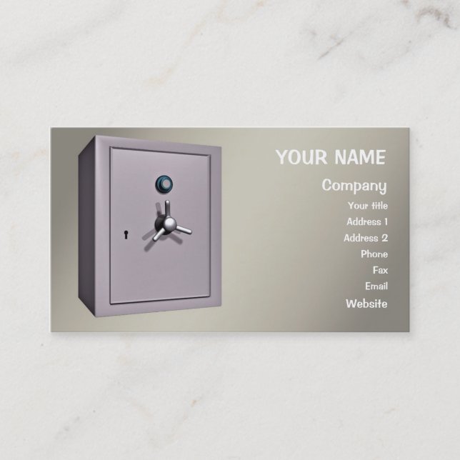 Cartão De Visita Um "seguro" (Frente)