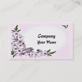 Cartão De Visita Uma floral pronta para personalizar