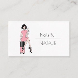 Cartão De Visita Unhas