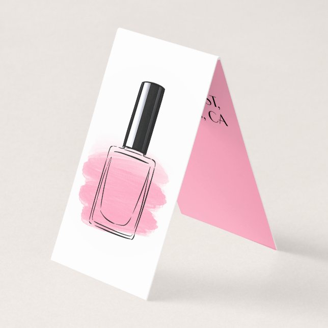 Cartão De Visita Unhas (Frente)