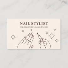 Unhas Marfim Bege Manicure Estilista Maquiagem