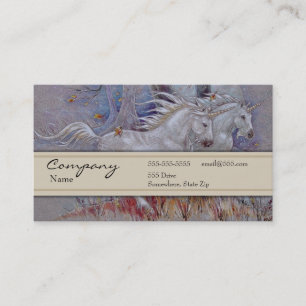 Cartão de visita - unicórnio