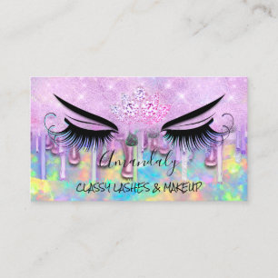 Cartão De Visita Unidade de microlâmina Eyelash de ativação prof