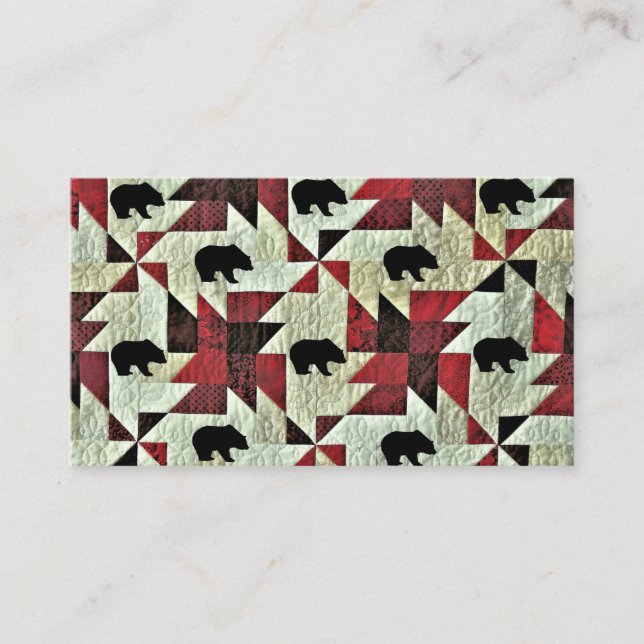 Cartão De Visita Urso (Frente)