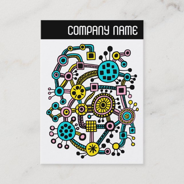 Cartão De Visita V Cabeçalho - Ecossistema III (Frente)