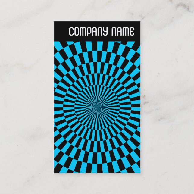 Cartão De Visita V Cabeçalho - Foto - Op Art 06 (Frente)