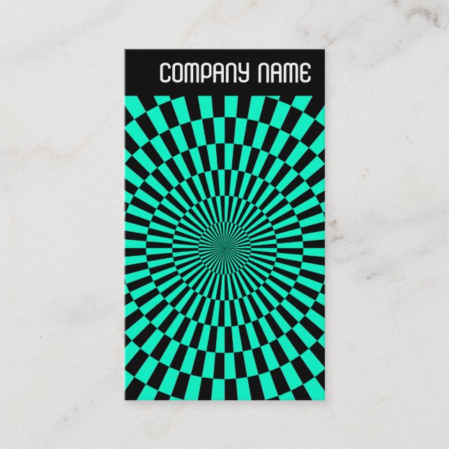 Cartão De Visita V Cabeçalho - Foto - Op Art 08 (Frente)