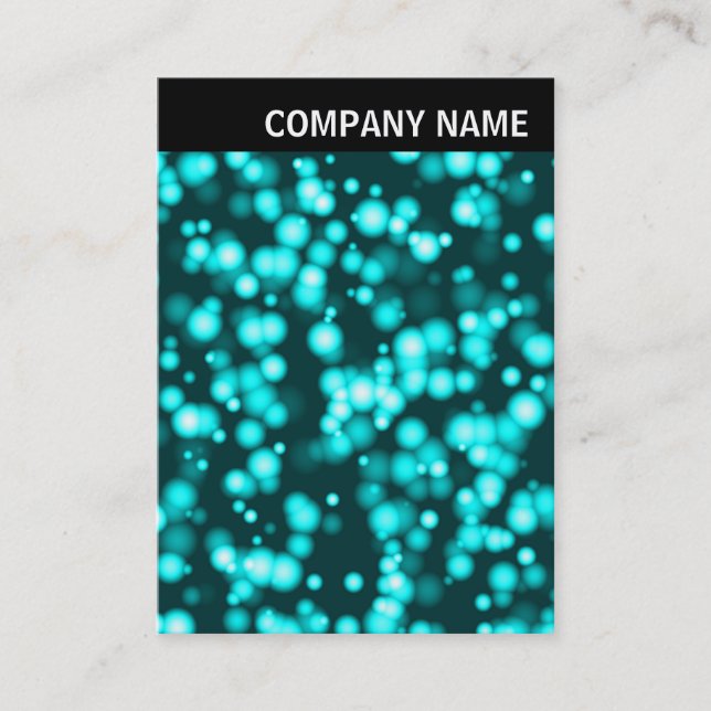 Cartão De Visita V Cabeçalho - Imagem - Invasão das Órbitas Azuis (Frente)