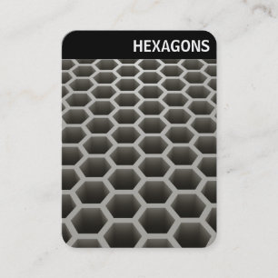 Cartão De Visita V Cabeçalho - Quente de Perspectiva de Honeycomb