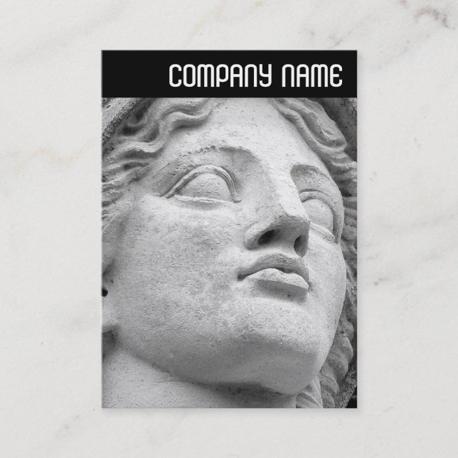 Cartão De Visita V Header - Britânica B&W (Frente)