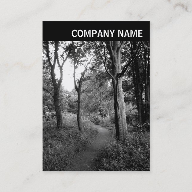 Cartão De Visita V Header - Foto - Woodland (Frente)