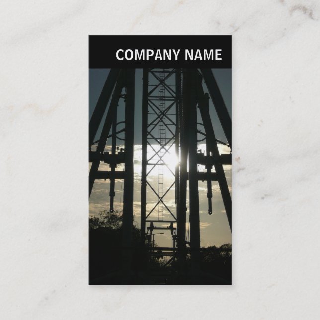 Cartão De Visita V Header - Image - Construction of the Big Wheel (Frente)