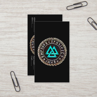 Cartão De Visita Valknut~ (Winding)