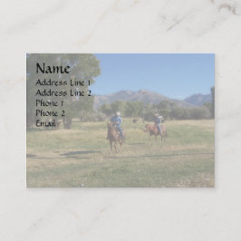 Cartão De Visita Vaqueiros