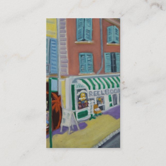 Cartão de visita vazio de Reelbooks (Frente)