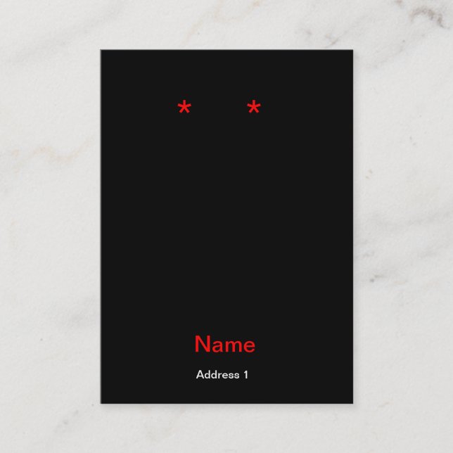 Cartão De Visita Vazio nativo do brinco dos cavalos (Frente)