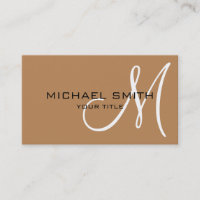 Veado de Monograma Elegante Profissional