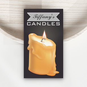 Cartão De Visita Velas Caseiras Personalizadas Velas Artesanais