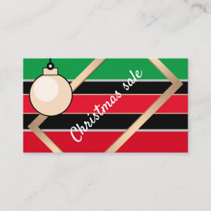 Cartão De Visita venda de Natal