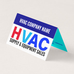 Cartão De Visita Venda de Suprimentos e Equipamentos - HVAC