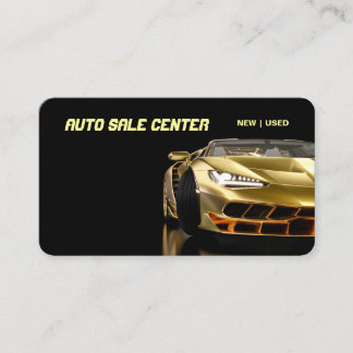 Cartão De Visita Vendas para automóveis novas e usadas - Vendas aut