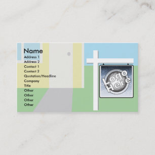 Cartão De Visita Vendido - negócio