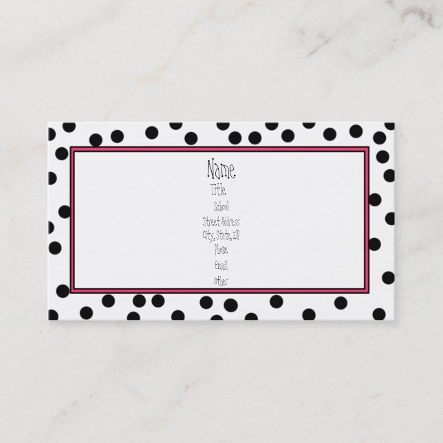 Cartão De Visita Vendo pontos (Frente)