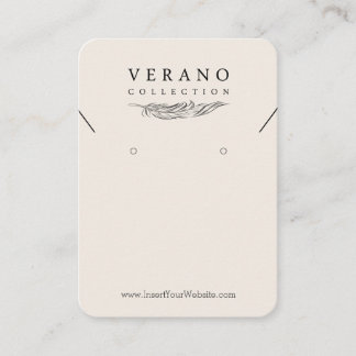 Cartão De Visita Verano - poderoso conjunto vertical