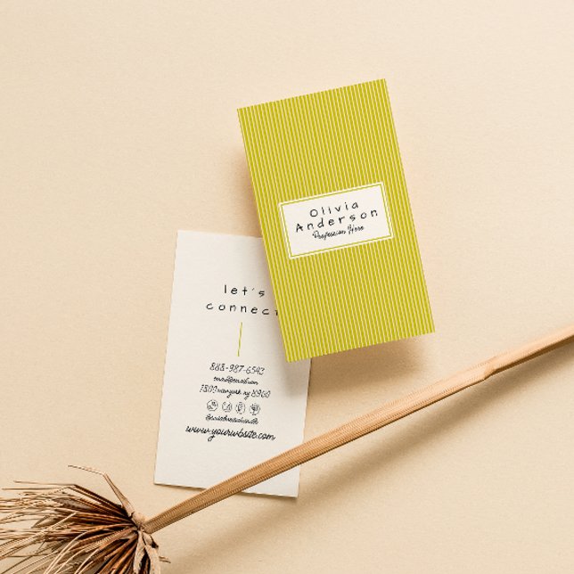 Cartão De Visita Vermelhos Retroativos Trendy Modern Funky Divertid (Criador carregado)