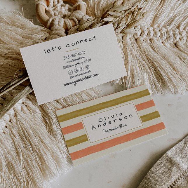 Cartão De Visita Vermelhos Vermelhos com Cor de Água Retroativa Tre (Criador carregado)