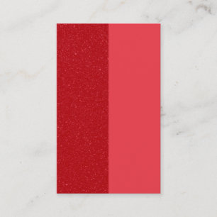 Cartão de visita Vertical de Divisão Vermelho-Toma