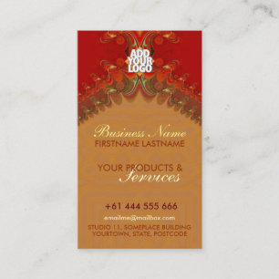 Cartão de visita Vertical Vermelho Cinzento2