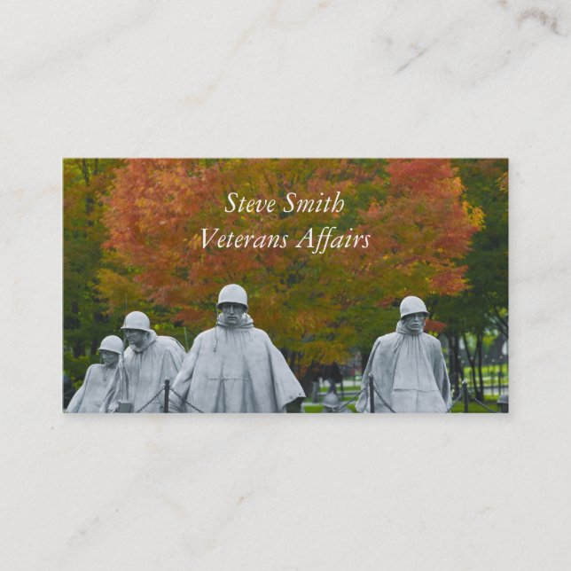 Cartão De Visita Veteranos (Frente)