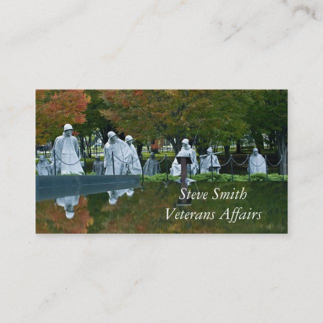 Cartão De Visita Veteranos (Frente)