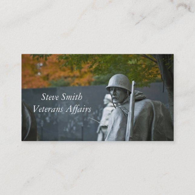 Cartão De Visita Veteranos (Frente)