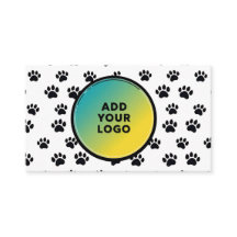 Cartão de visita Veterinária Personalizada